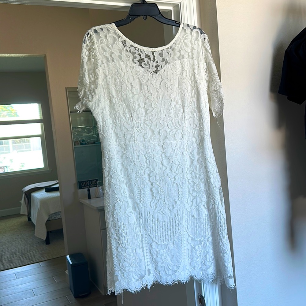 White Lace Dress